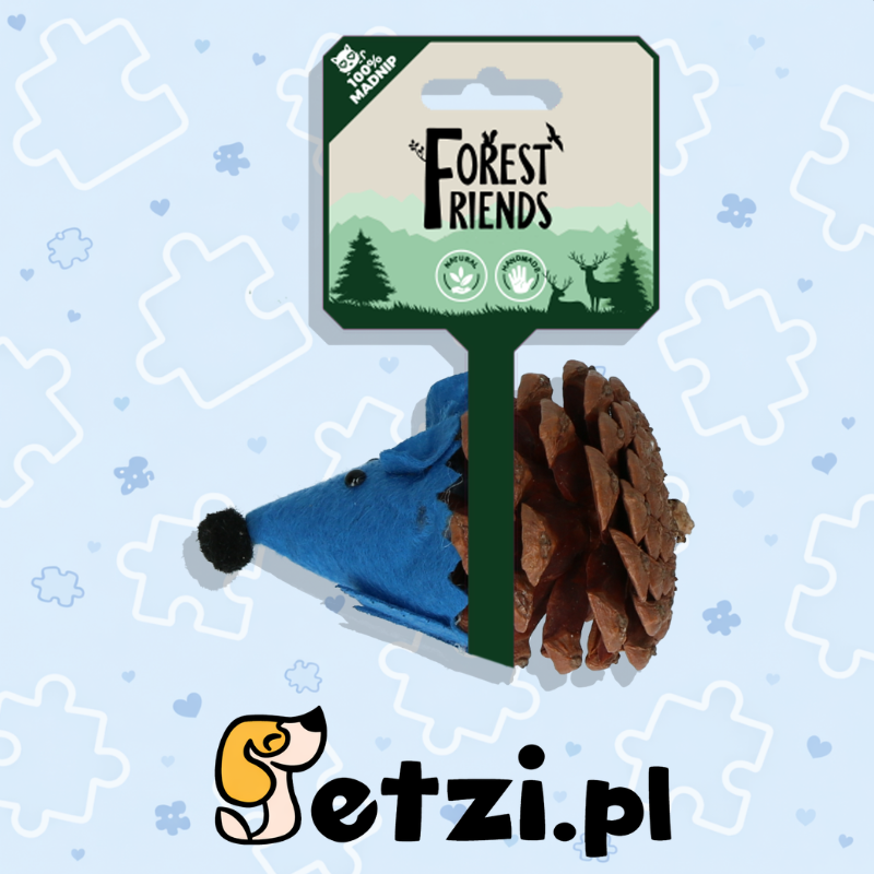 FOREST FRIENDS MOUSE BLUE