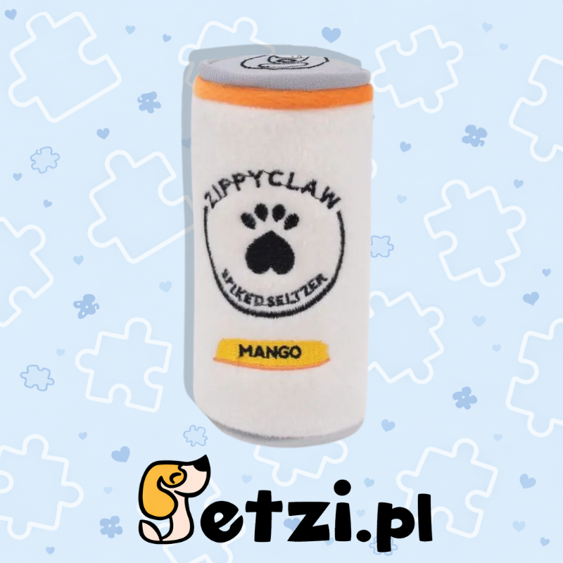 ZIPPY PAWS SQUEAKIE CAN ZIPPY CLAW