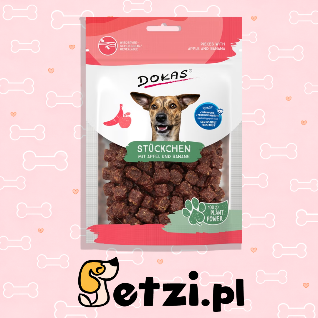 DOKAS STUCKCHEN MIT APFEL UND BANANE 105G
