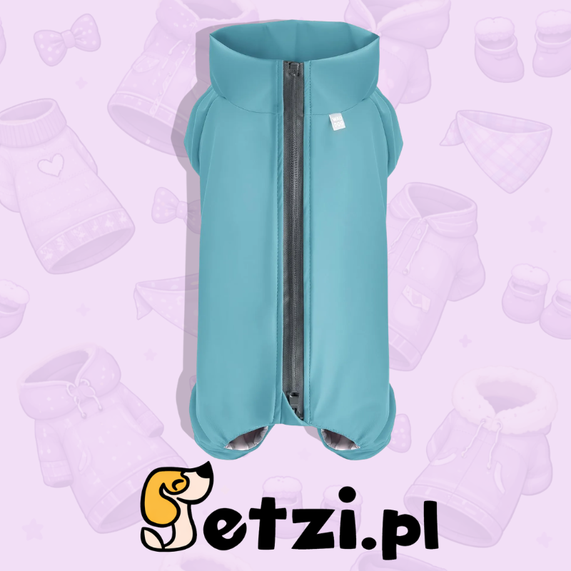 WAUDOG CLOTHES PŁASZCZ PRZECIWDESZCZOWY S30 NIEBIESKI