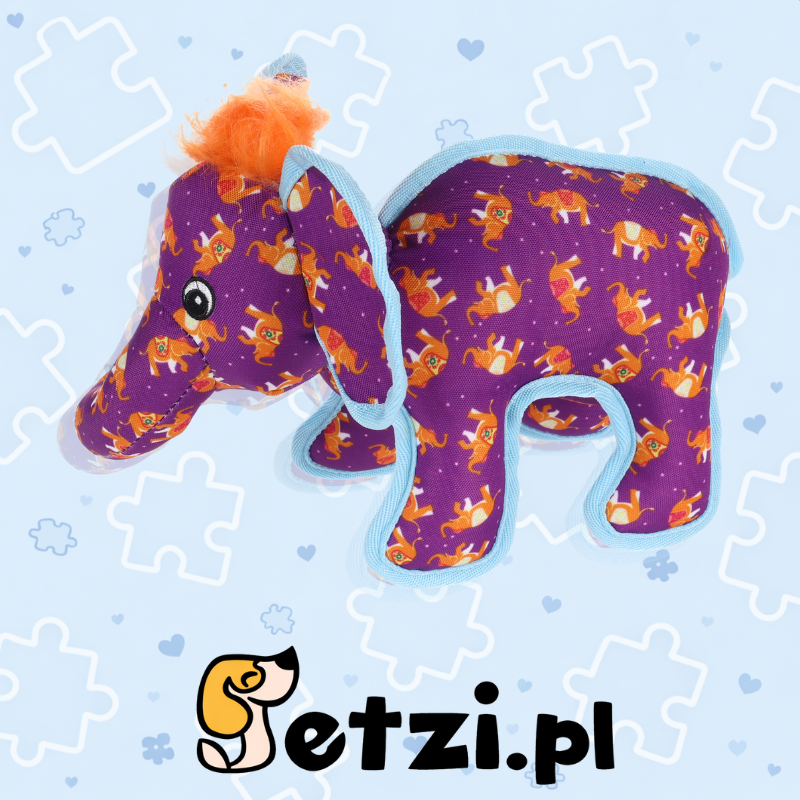 FLAMINGO TOY PATERO ELEPHANT PURPLE 20,5X27X19,5CM
