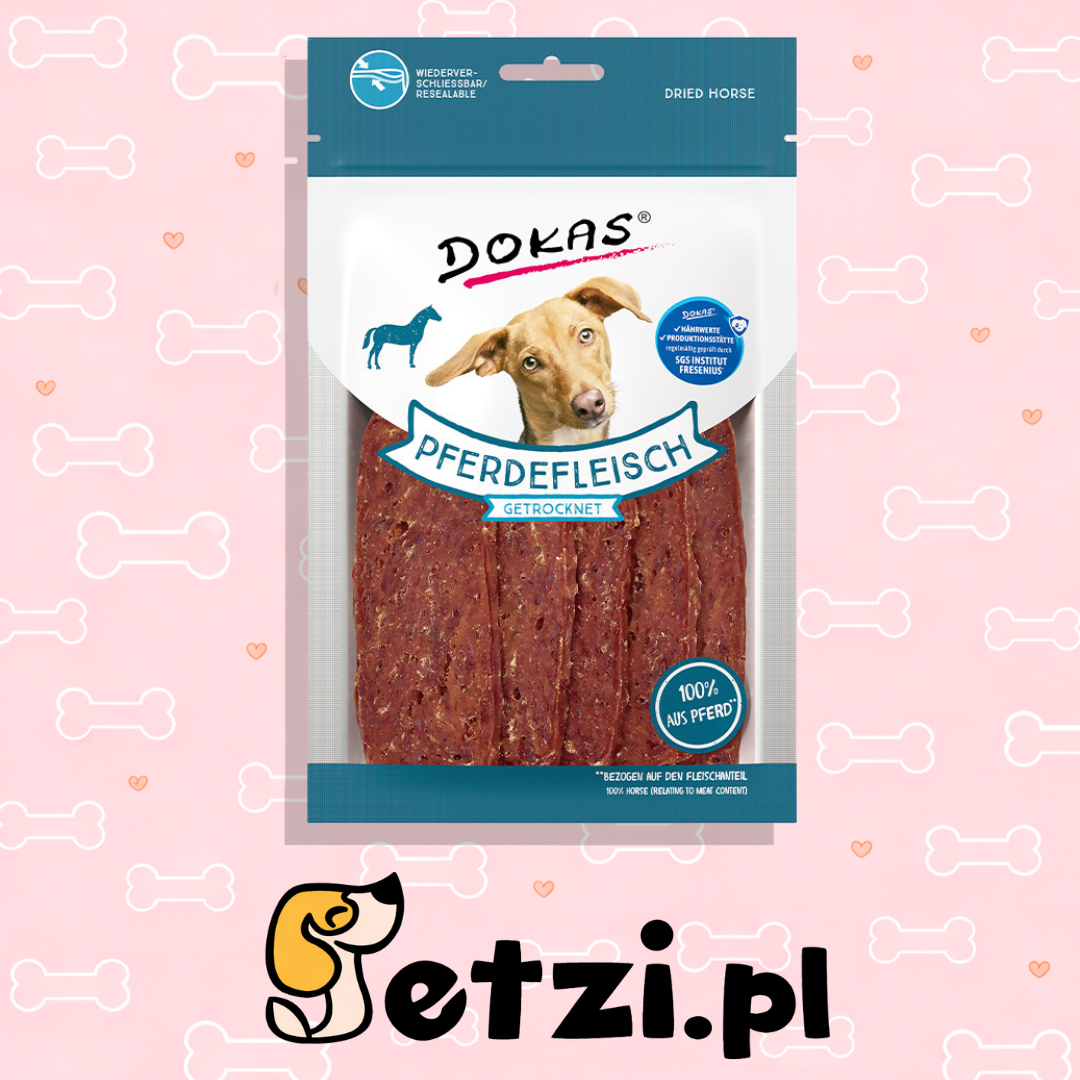 DOKAS PFERDEFLEISCH GETROCKNET 60G