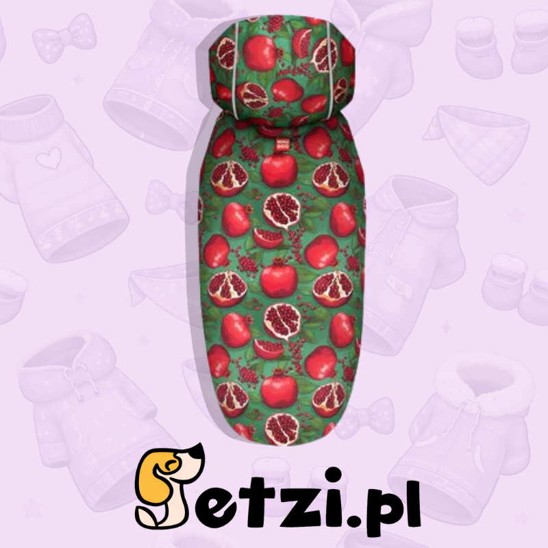 WAUDOG CLOTHES PELERYNA Z KAPTUREM GRANATY XS