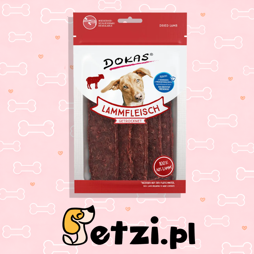 DOKAS LAMMFLEISCH GETROCKNET 70G