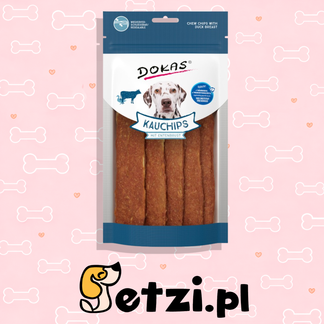 DOKAS KAUCHIPS MIT ENTENBRUST 175G
