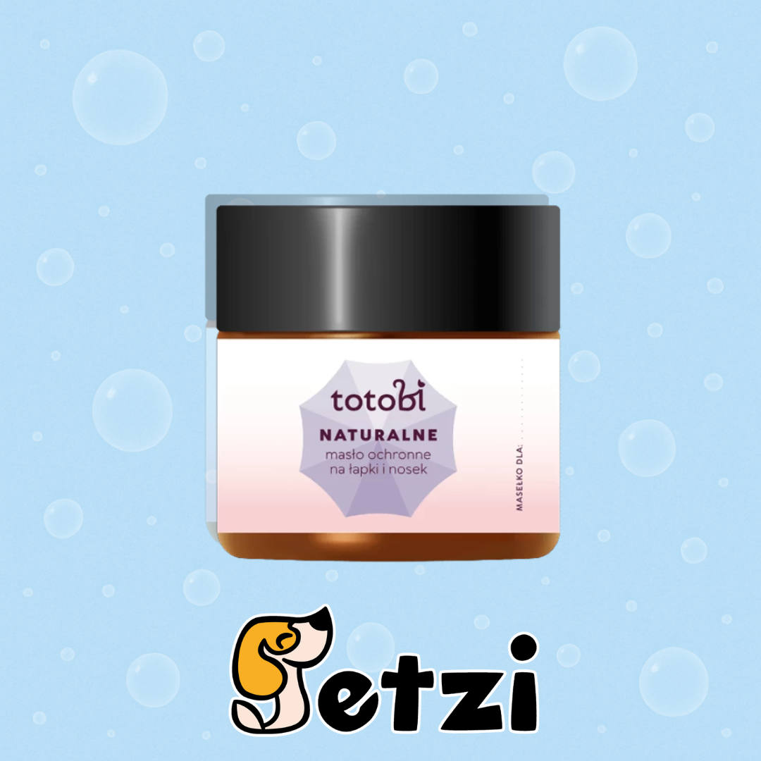 TOTOBI NATURALNE MASŁO NA ŁAPKI I NOSEK – RÓŻNE RODZAJE