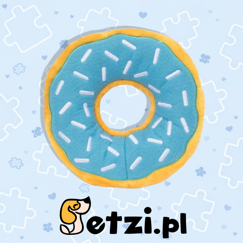 ZIPPY PAWS ZIPPYTUFF DONUTZ BLUEBERRY