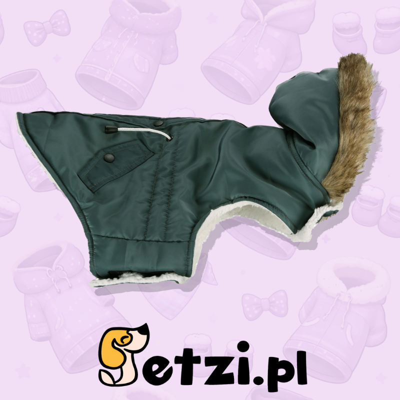 FLAMINGO WINTER COAT KIMO GREEN 50CM