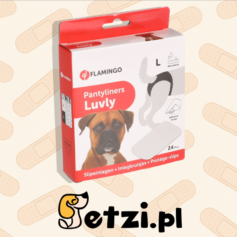 FLAMINGO PANTYLINER L LUVLY L-XL-XXL-24PCS