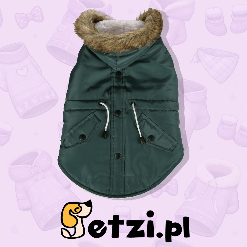 FLAMINGO WINTER COAT KIMO GREEN 45CM