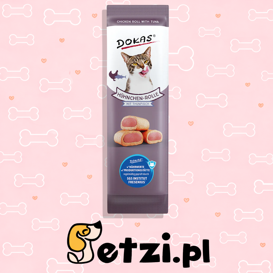 DOKAS HUHNCHEN ROLLE MIT THUNFISCH 10G