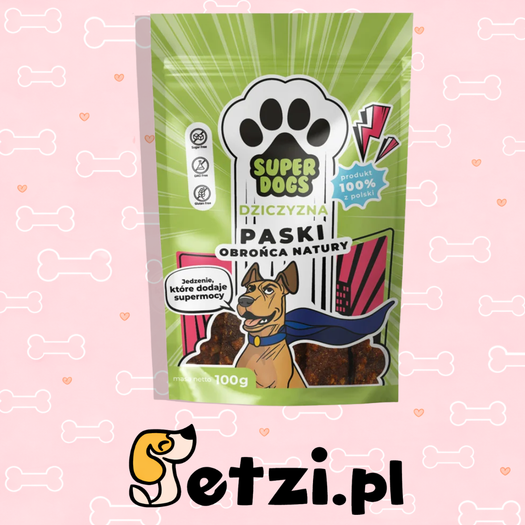 UNISZKI PASKI SUPERDOGS OBROŃCA NATURY. DZICZYZNA