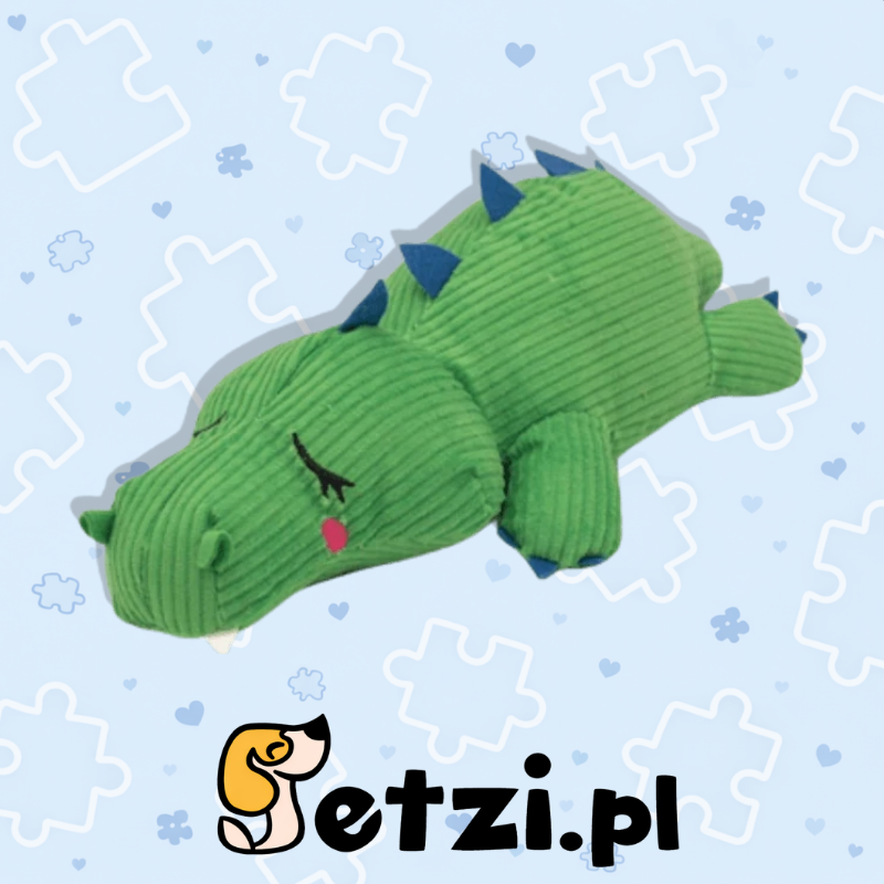 ZIPPY PAWS SNOOZIES WITH SHHHQUEAKER ALLIGATOR