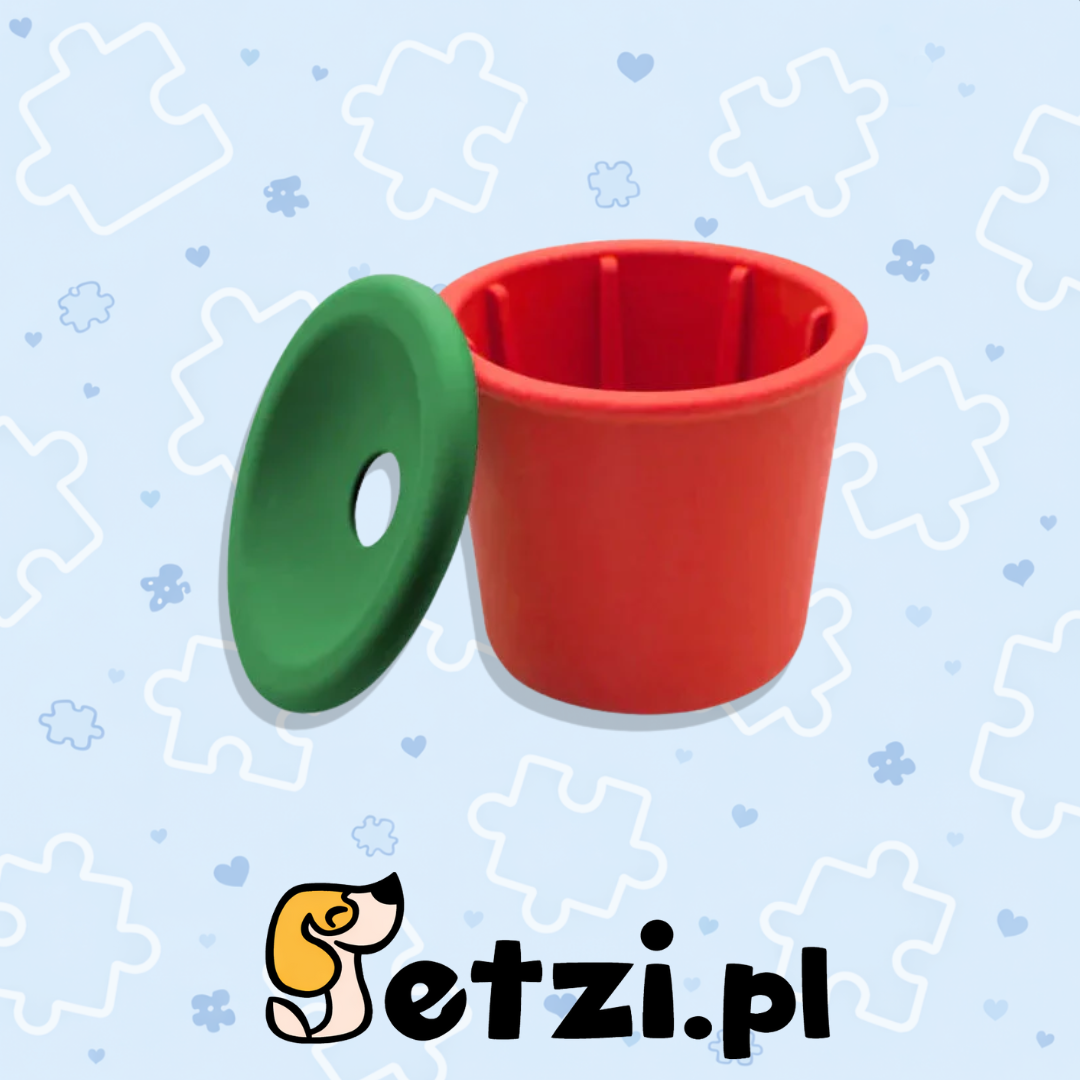 FIBOO SNACK FIBEEK - XMAS - CZERWONY