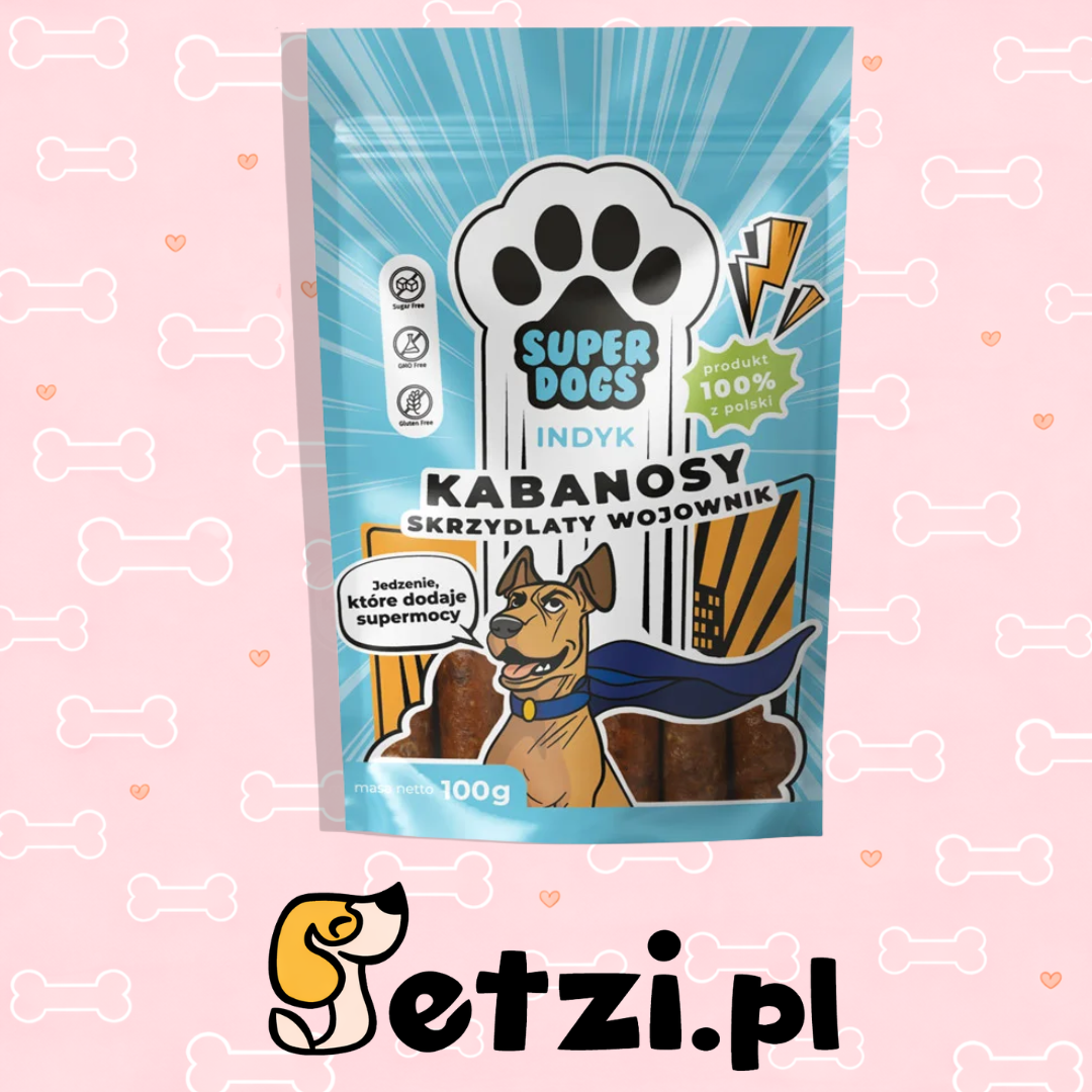 UNISZKI KABANOSY SUPERDOGS SKRZYDALATY WOJOWNIK. INDYK
