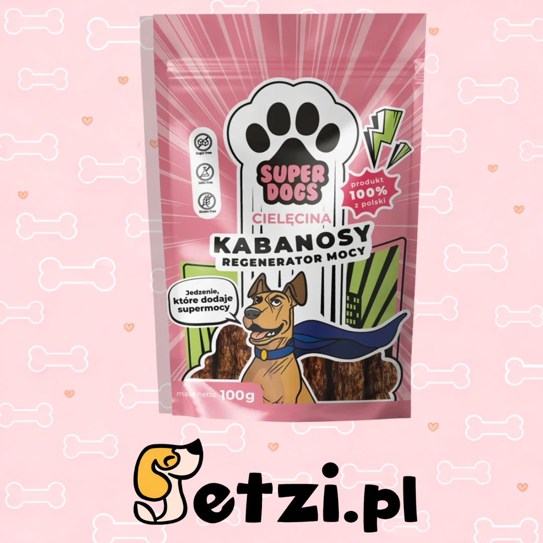 UNISZKI KABANOSY SUPERDOGS REGENERATOR MOCY. CIELĘCINA