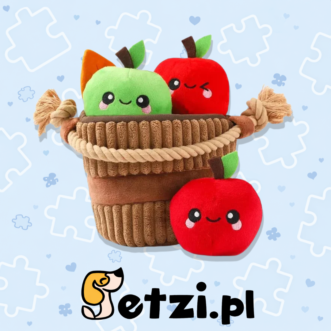 HUGSMART AUTUMN TAILZ APPLE BASKET - KOSZYK JABŁEK