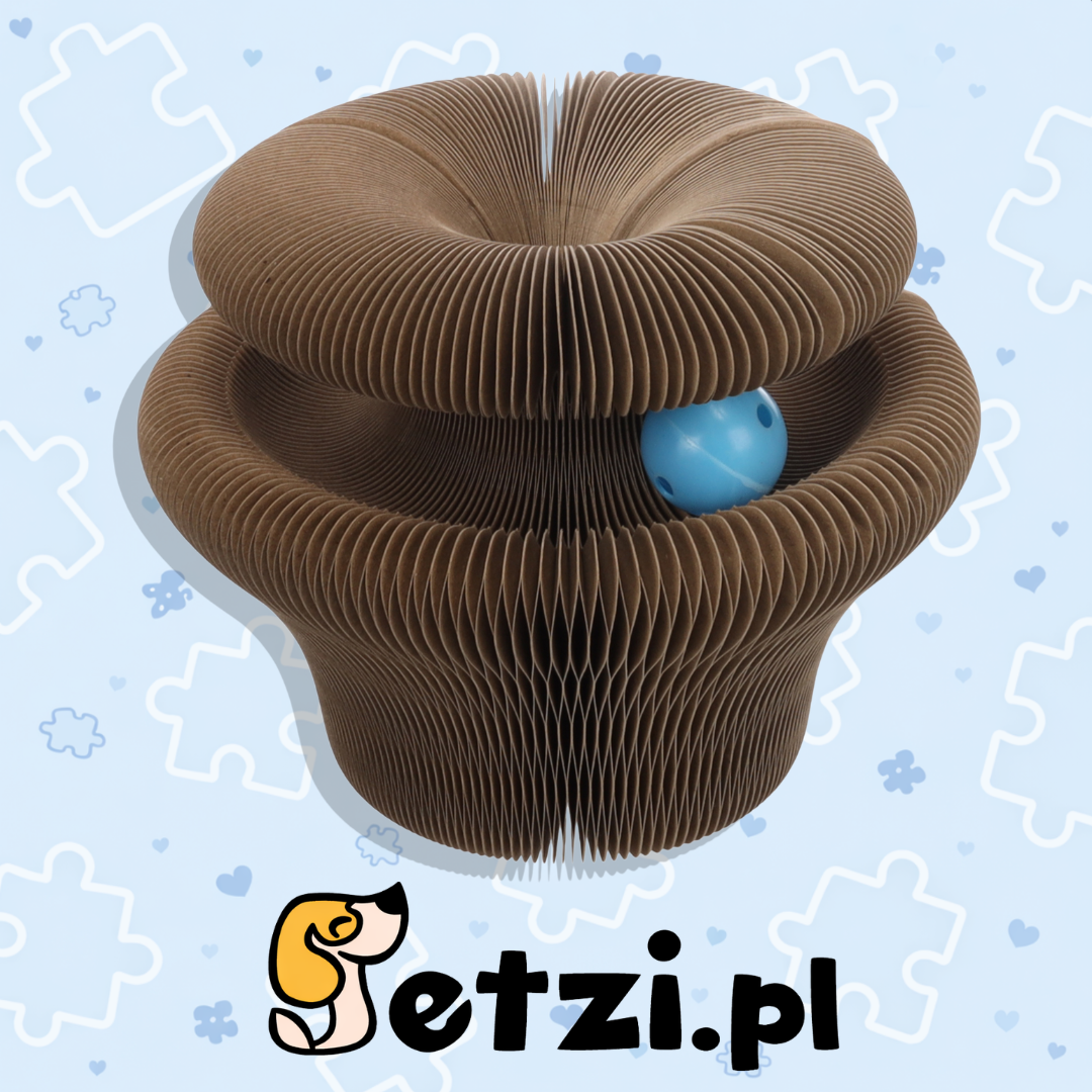 FLAMINGO SCRATCHING TOY CAMA BROWN 18,5X11X8CM
