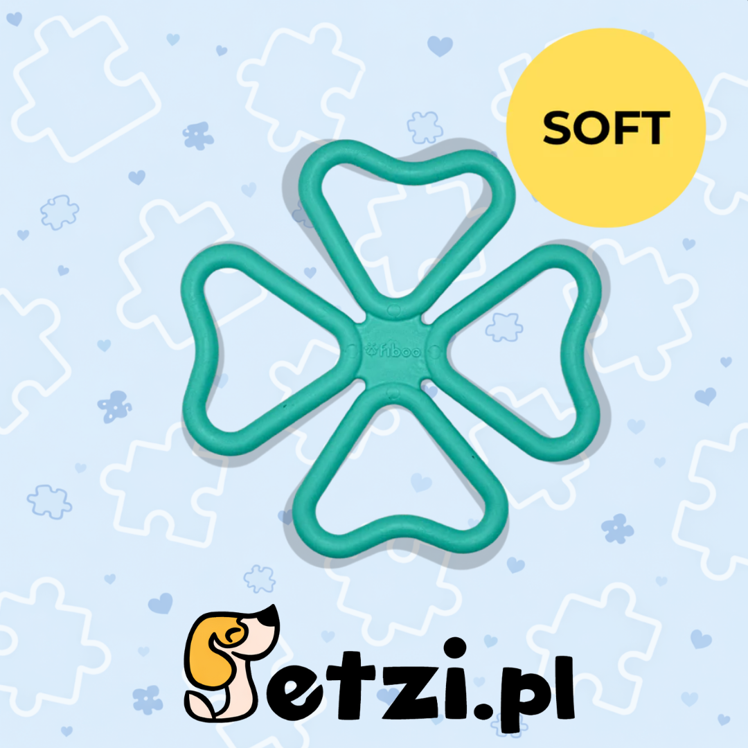 FIBOO FIBSY SOFT - MIĘTOWY - SZARPAK 25x15CM