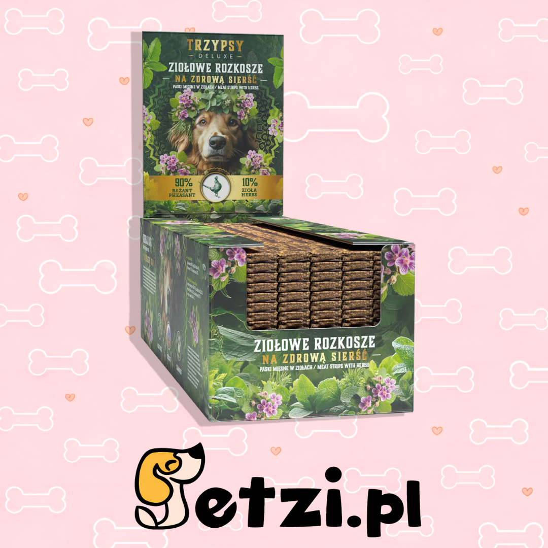 TRZYPSY ZIOŁOWE ROZKOSZE PASKI Z BAŻANTA 1 SZT