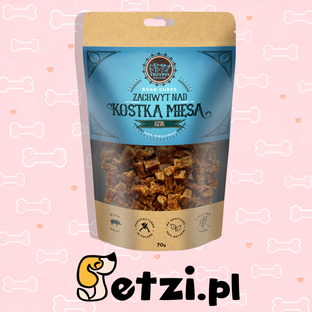 TRZYPSY ZACHWYT NAD KOSTKĄ MIĘSA Z DZIKA 70G