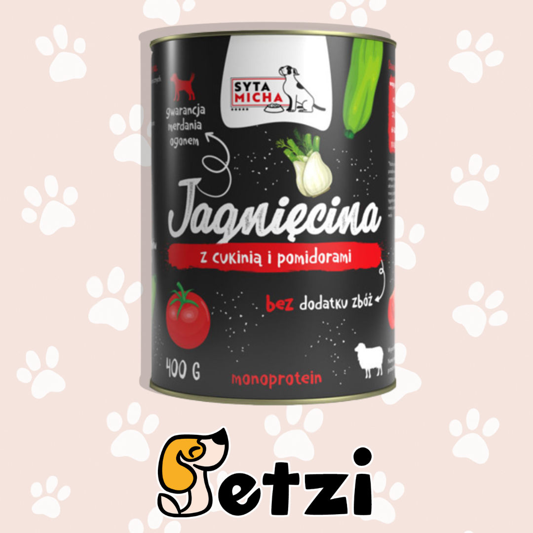 SYTA MICHA KARMA MOKRA DLA PSA - RÓŻNE RODZAJE