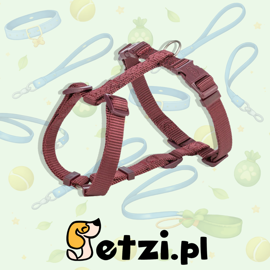 TRIXIE PREMIUM SZELKI TYPU H DLA PSA BORDOWE, XS–S: 30–44 CM/10 MM