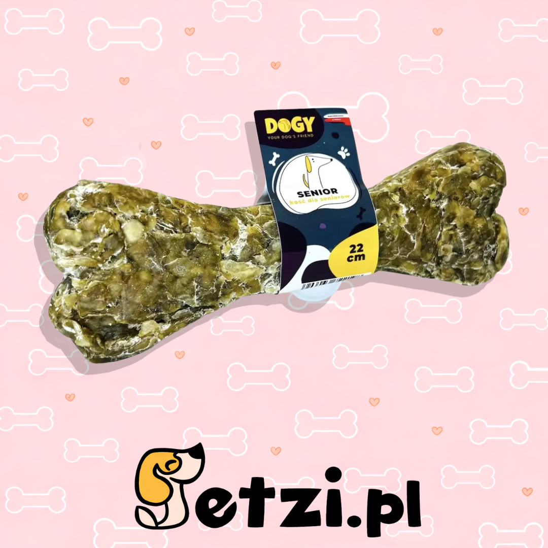 DOGY KOŚĆ DLA SERNIORÓW 22CM