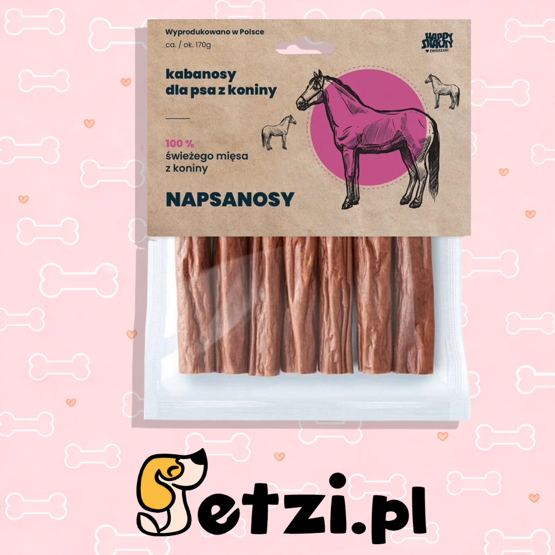 TRZYPSY NAPSANOSY Z KONINY 7SZT