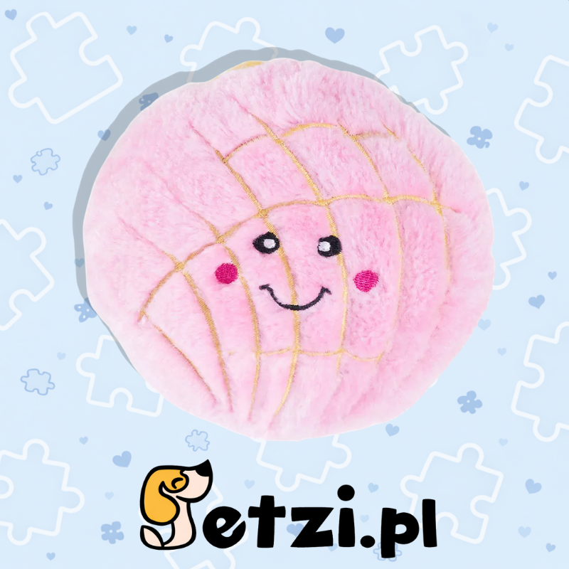 ZIPPY PAWS NOMNOMZ PINK PAN DULCE