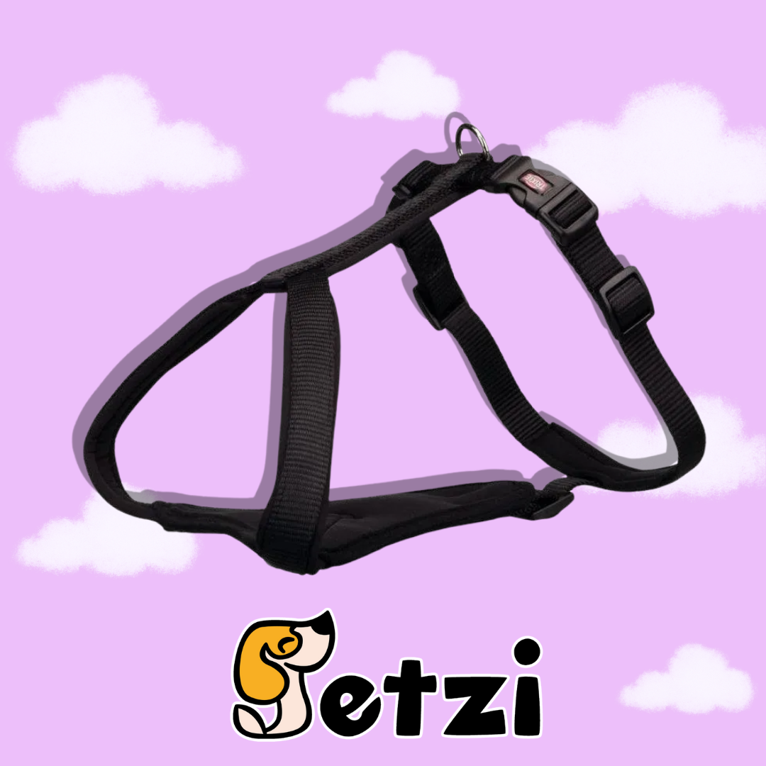 TRIXIE SZELKI TREKKINGOWE PREMIUM CZARNE/GRAFITOWE - RÓŻNE ROZMIARY