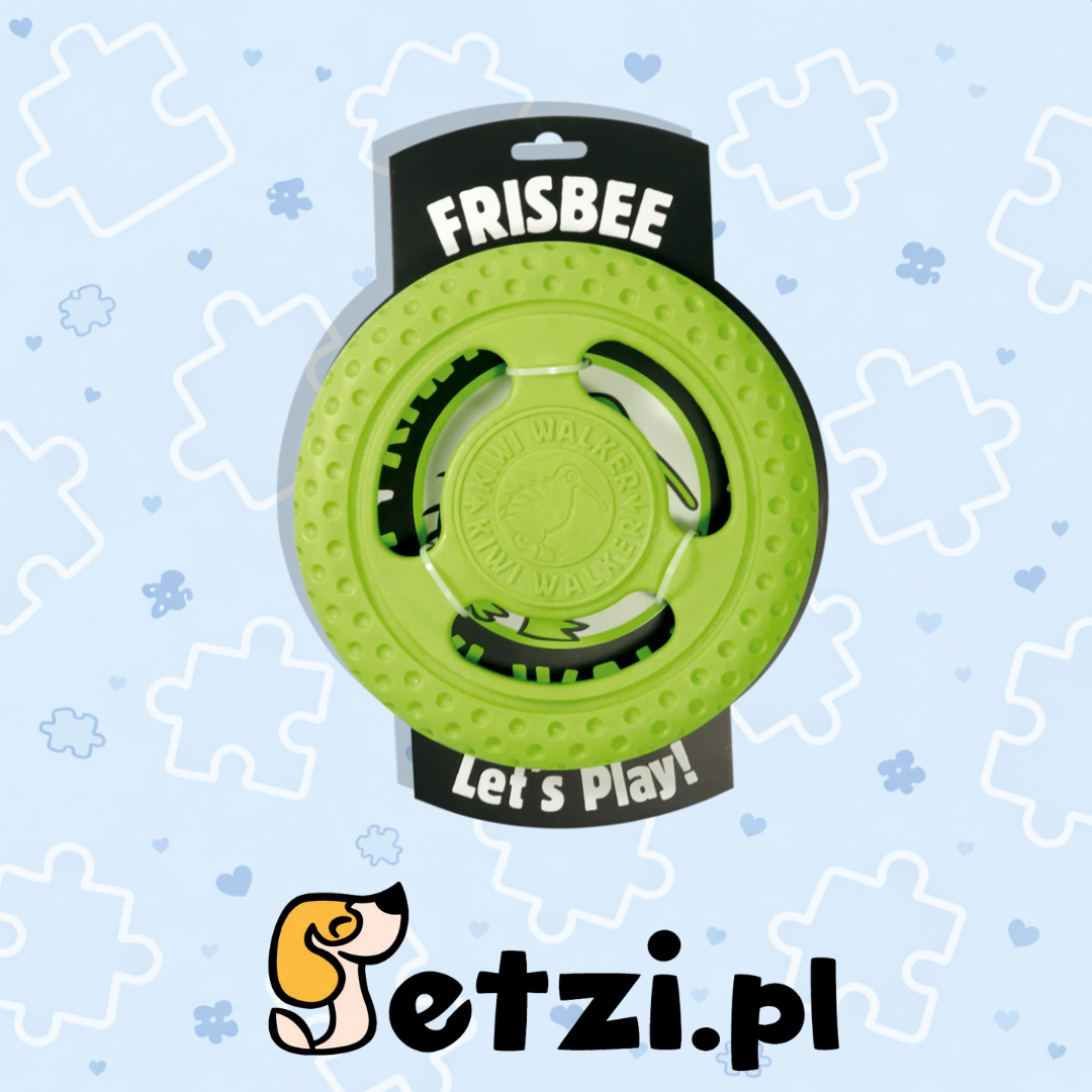 KIWI WALKER LET'S PLAY! FRISBEE MAXI ZIELONY