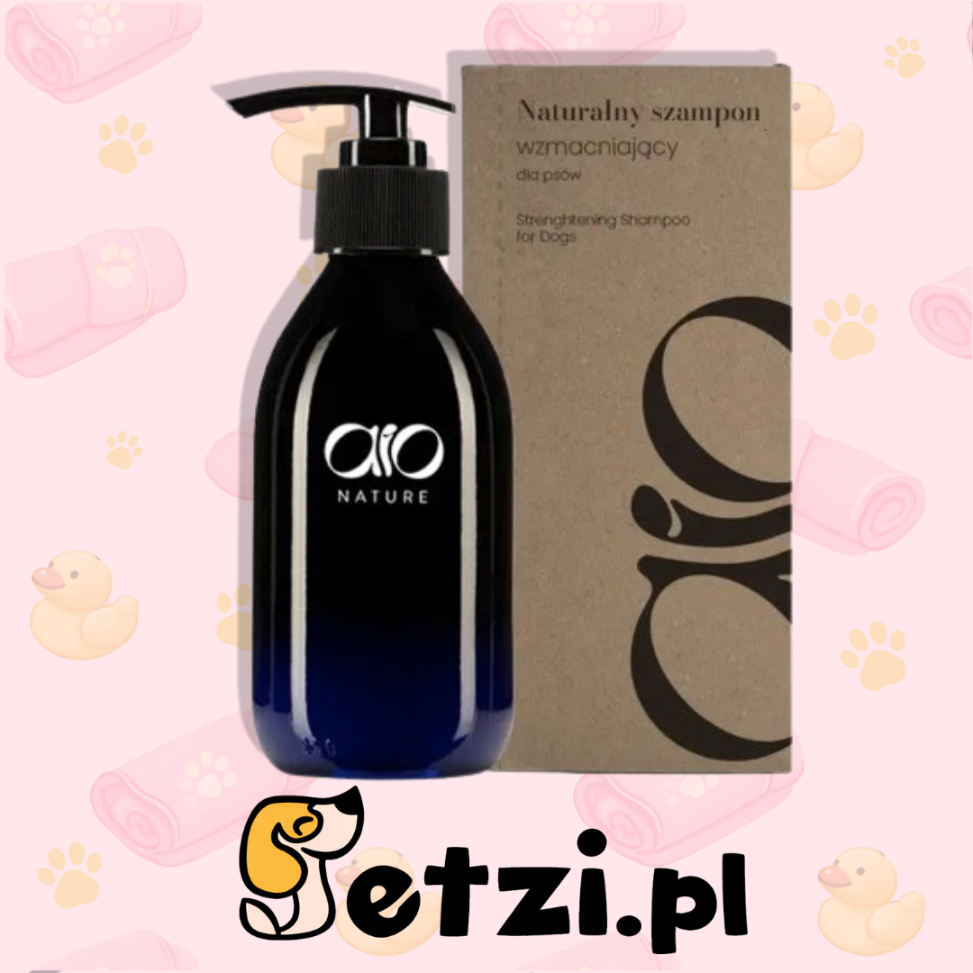 AIO NATURALNY SZAMPON WZMACNIAJĄCY 150ML DLA PSA