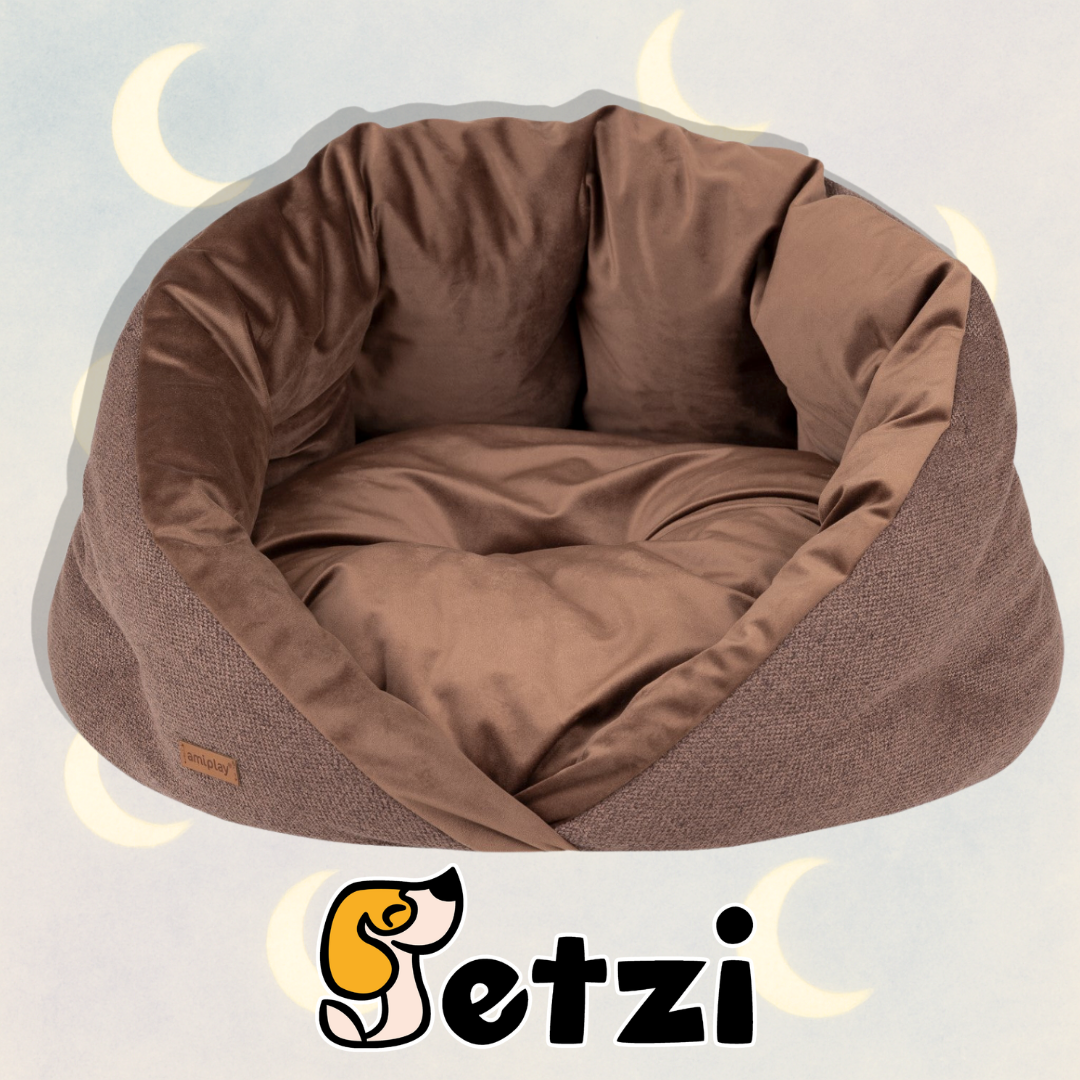 AMIPLAY LEGOWISKO KOKON SIENA BRĄZOWE M