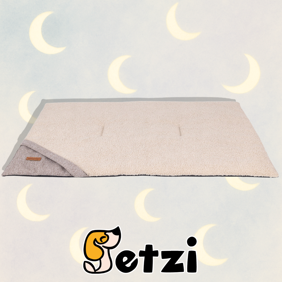 AMIPLAY MATA MALMO BEŻOWA M - LEGOWISKO DLA PSIAKA