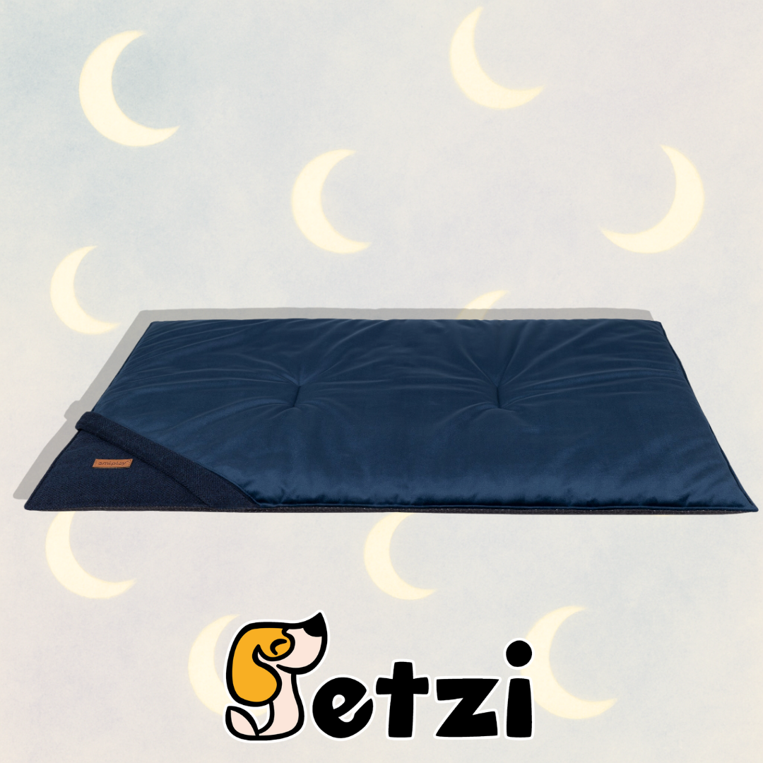 AMIPLAY MATA SIENA GRANATOWA XL - LEGOWISKO DLA PSIAKA