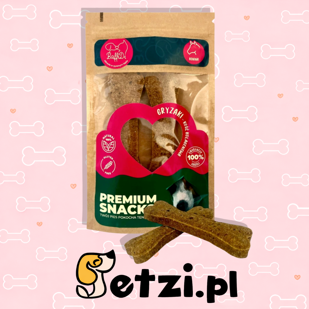 BAFFIDI KOLAGENOWY GRYZAK DLA PSA DENTYSTYCZNY KONINA 2SZT