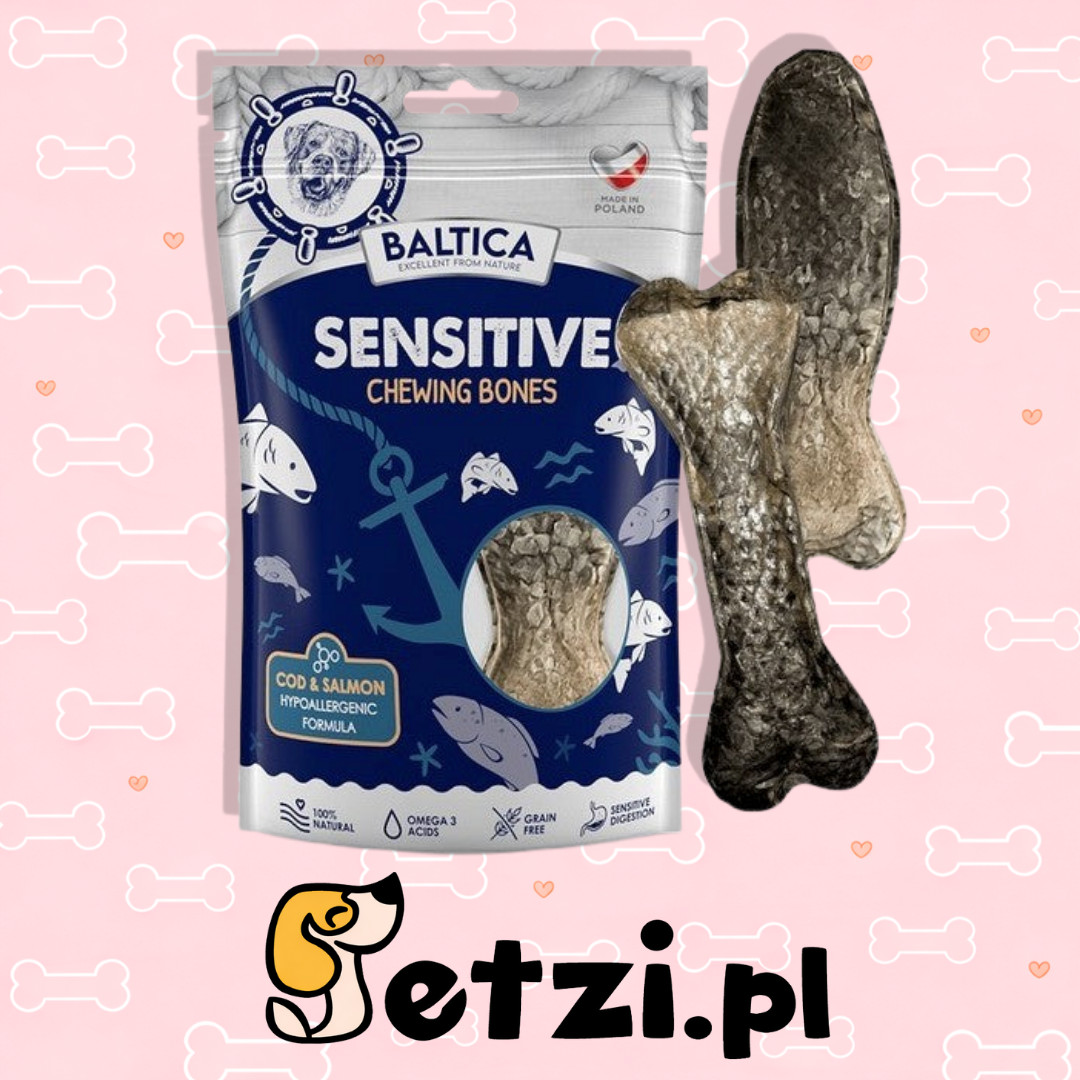 BALTICA EXCELLENT GRYZAK DLA PSA KOŚCI SENSITIVE BONES 2SZT