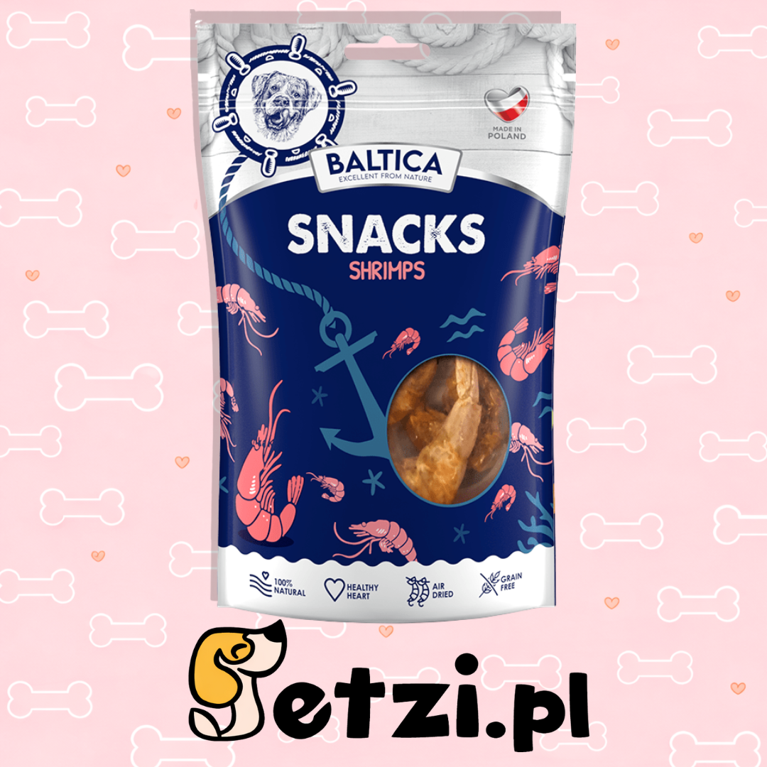 BALTICA EXCELLENT PRZYSMAKI DLA PSA SNACKS SHRIMPS 40G