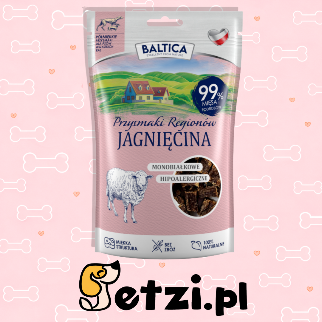 BALTICA PRZYSMAKI REGIONÓW PRZYSMAKI DLA PSA JAGNIĘCINA 80G