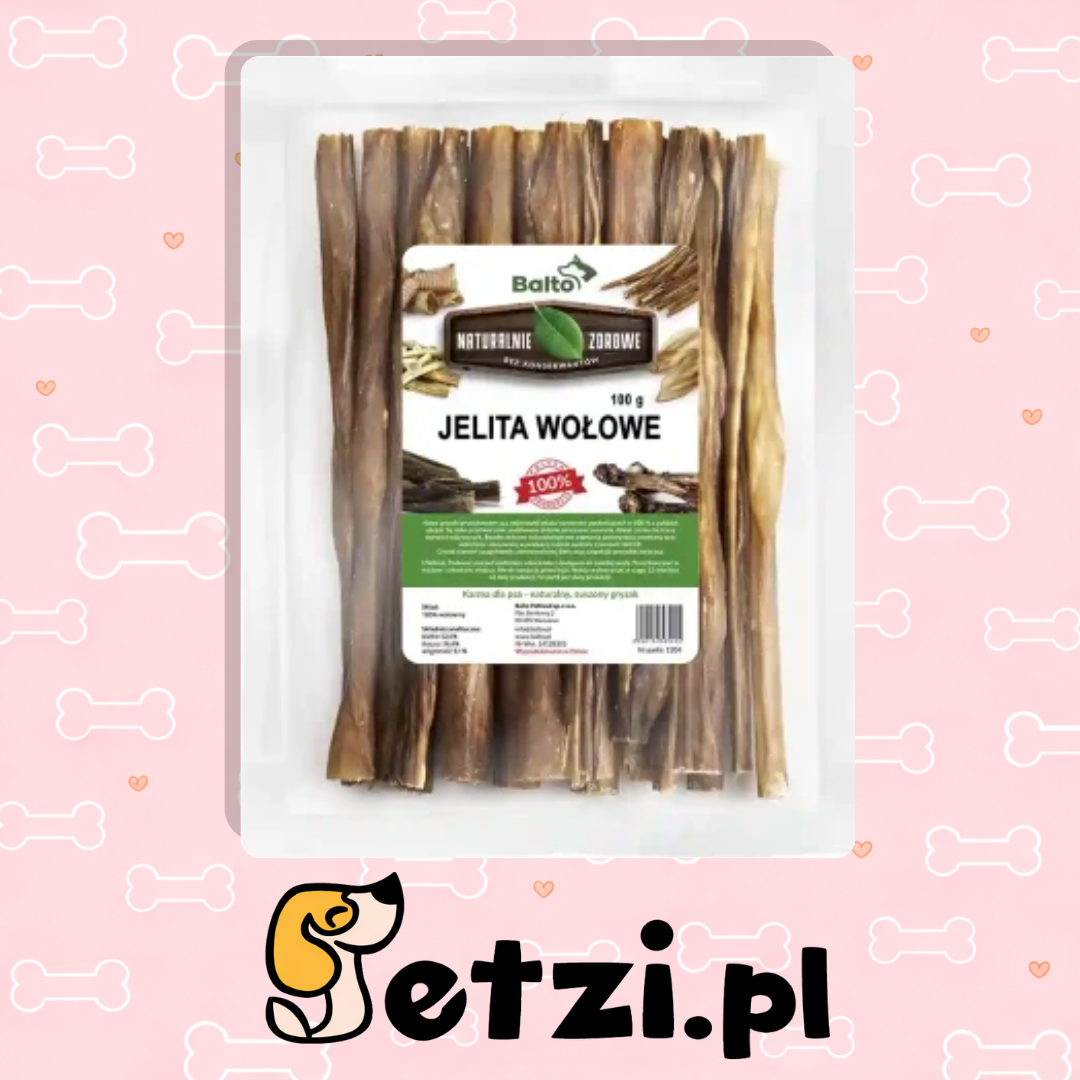 BALTO GRYZAK DLA PSA JELITA WOŁOWE 100G
