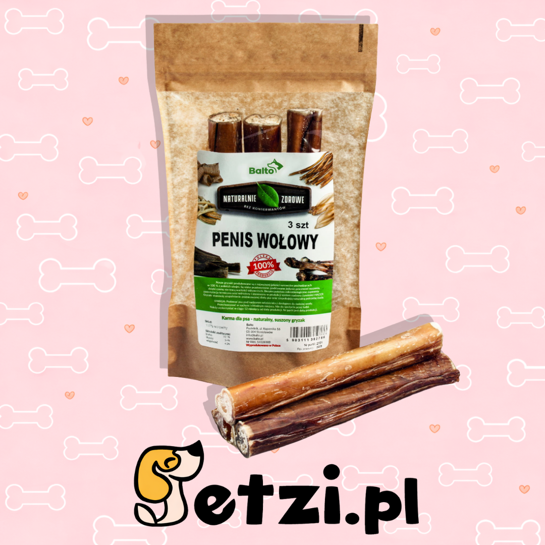 BALTO GRYZAK DLA PSA PENIS WOŁOWY PREMIUM