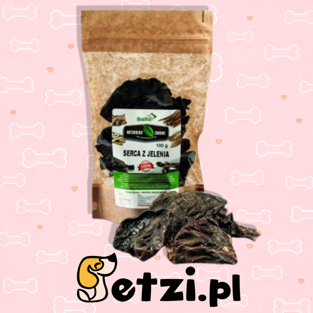 BALTO GRYZAK DLA PSA SERCE JELENIA 250G