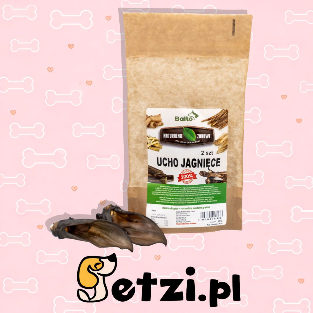 BALTO GRYZAK DLA PSA UCHO JAGNIĘCE 2SZT