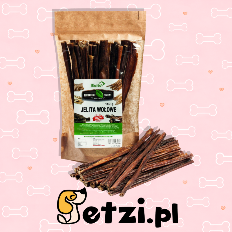 BALTO PREMIUM GRYZAK DLA PSA JELITA WOŁOWE