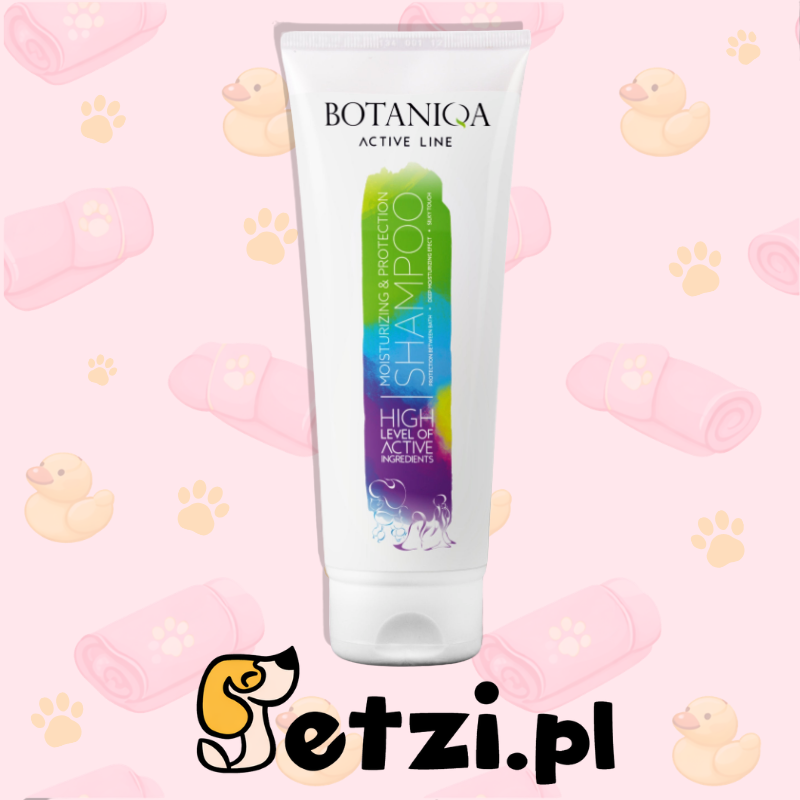 BOTANIQA - ACTIVE LINE MOISTURIZING & PROTECTION SZAMPON 250ML
