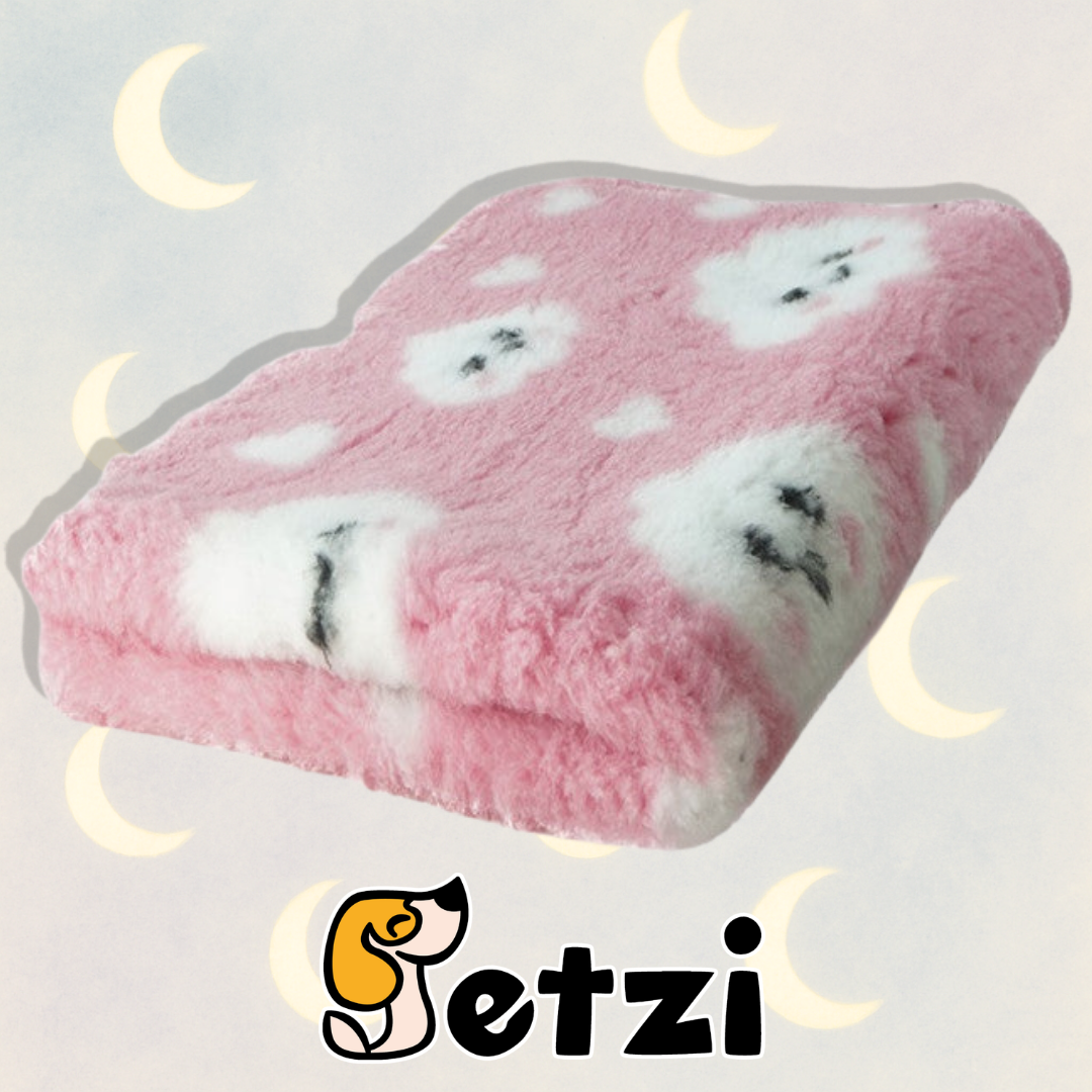 BUBA DRY BED 28MM 150X100 CHMURKI RÓŻOWE