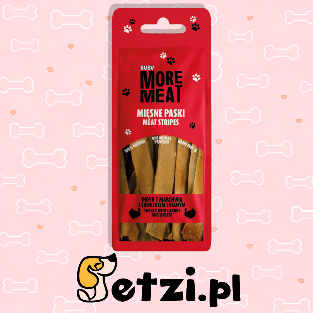 BUBA MORE MEAT PASKI INDYK MARCHEW SIEMIĘ 70G