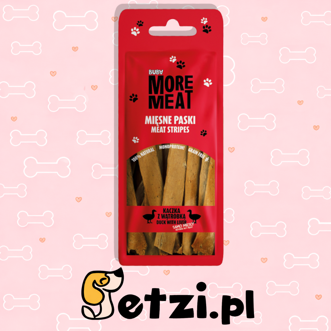 BUBA MORE MEAT PASKI KACZKA WĄTRÓBKA 70G