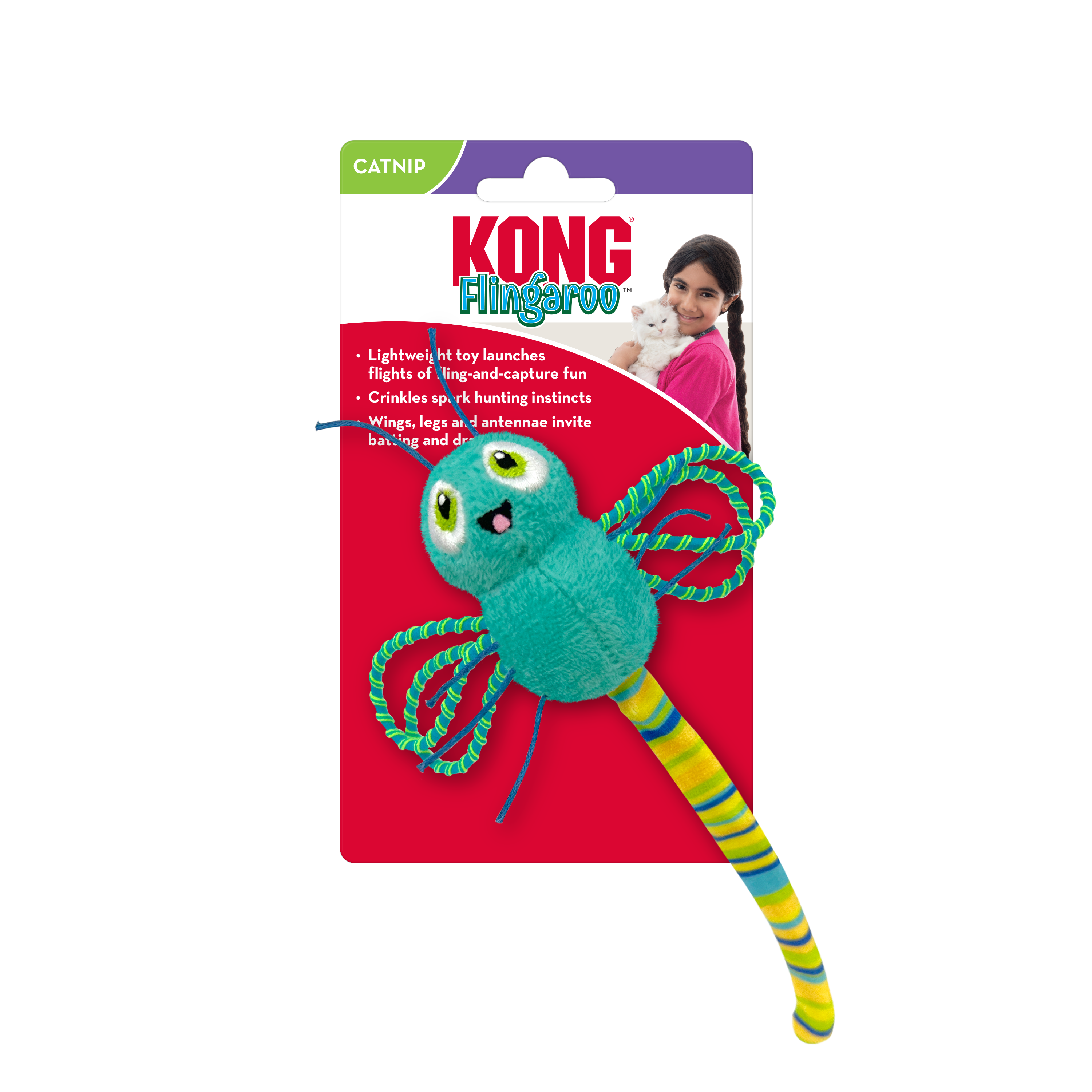KONG FLINGAROO DRAGONFLY ASSORTED EU
